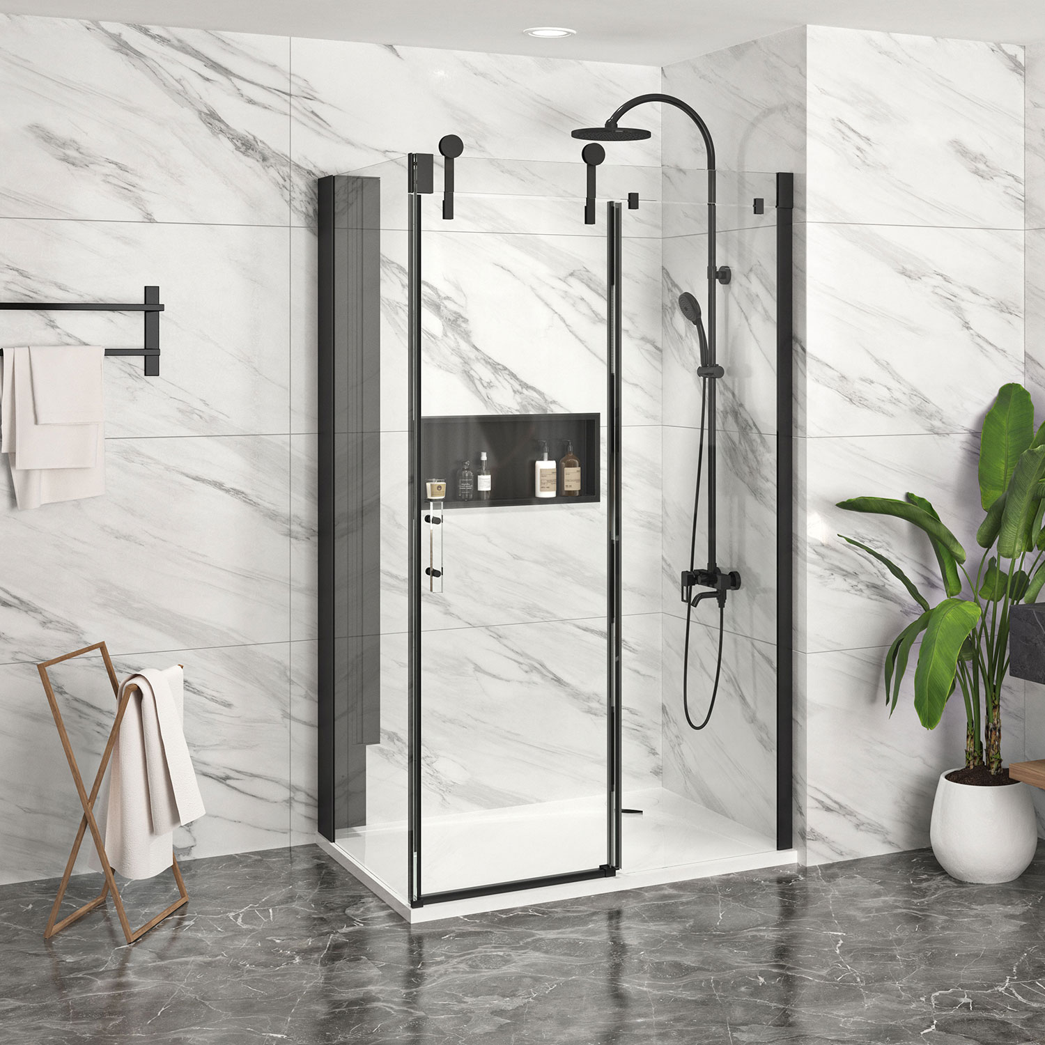 Porte de douche 48